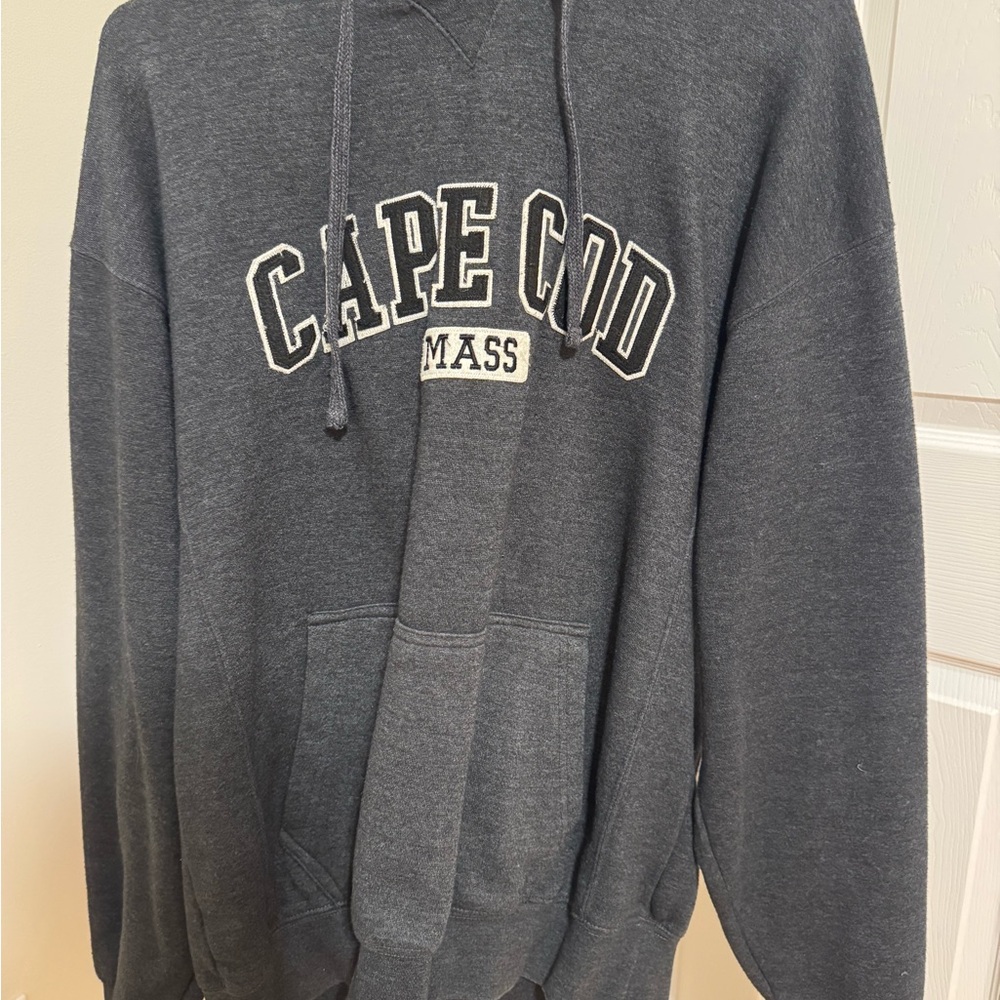 Cape Cod Mass Gray Hoodie